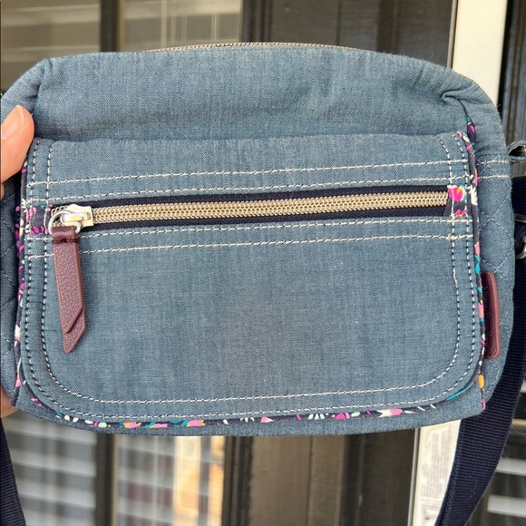 Vera Bradley VBU Chambray Crossbody